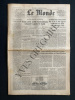 LE MONDE-N°6125-JEUDI 24 SEPTEMBRE 1964-RAYMOND DEVOS. 