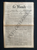 LE MONDE-N°6076-MERCREDI 29 JUILLET 1964-ALAIN FOURNIER-CHAMPAGNOLE-SENEGAL. 