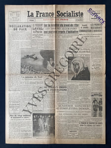 LA FRANCE SOCIALISTE-N°343-MERCREDI 16 DECEMBRE 1942
