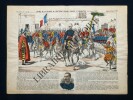 ENTREE DE LA COLONNE DU LIEUTENANT-COLONEL BONNIER A TOMBOUCTOU (10 JANVIER 1894)-IMAGERIE D'EPINAL PELLERIN. 