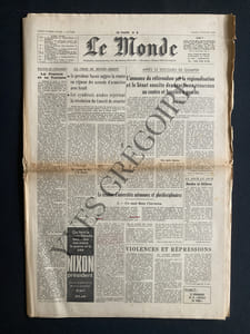 LE MONDE-N°7484-MARDI 4 FEVRIER 1969-LA PISCINE-BORIS KARLOFF