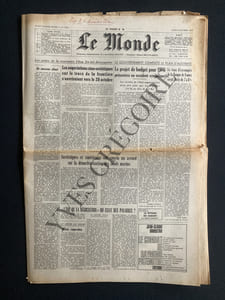 LE MONDE-N°7694-JEUDI 9 OCTOBRE 1969-RAY CHARLES