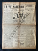 LA VIE NATIONALE-N°12-SAMEDI 14 SEPTEMBRE 1940. 