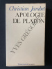 APOLOGIE DE PLATON Essais de métaphysique. CHRISTIAN JAMBET