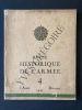 REVUE HISTORIQUE DE L'ARMEE-3e ANNEE-N°4-DECEMBRE 1947. 