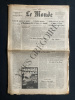 LE MONDE-N°9655-VENDREDI 6 FEVRIER 1976-GILBERT CESBRON-FRANCOISE SAGAN. 