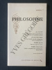 PHILOSOPHIE-N°7-ETE 1985. 