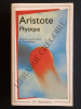 PHYSIQUE. ARISTOTE