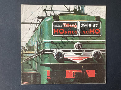 CATALOGUE HORNBY-ACHO-1966-67