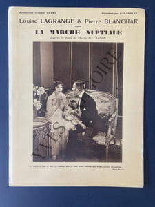 LA MARCHE NUPTIALE-ANDRE HUGON-10 PHOTOS D'EXPLOITATION