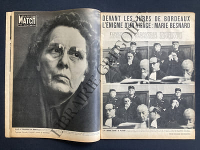 PARIS MATCH-N°260-DU 20 AU 27 MARS 1954-MARTINE CAROL