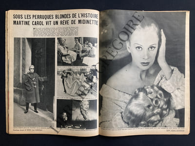 PARIS MATCH-N°260-DU 20 AU 27 MARS 1954-MARTINE CAROL