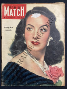 PARIS MATCH-N°37-3 DECEMBRE 1949-MARIA FELIX