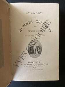 LA JEUNESSE DES HOMMES CELEBRES