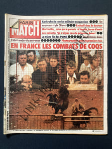 PARIS MATCH-N°1339-25 JANVIER 1975-COMBATS DE COQS