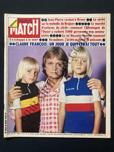 PARIS MATCH-N°1368-16 AOUT 1975-CLAUDE FRANCOIS