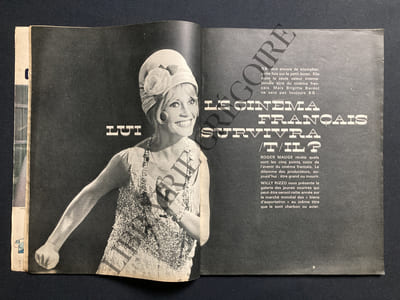 PARIS MATCH-666-13 JANVIER 1962-RENEE JEANMAIRE