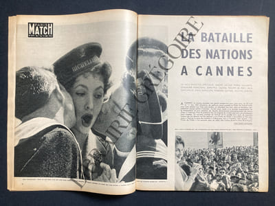 PARIS MATCH-N°319-DU 7 AU 14 MAI 1955-GRACE KELLY