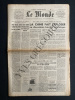 LE MONDE-N°6324-SAMEDI 15 MAI 1965-BELPHEGOR. 