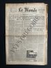 LE MONDE-N°7547-SAMEDI 19 AVRIL 1969. 