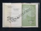 EXPOSITION UNIVERSELLE ET INTERNATIONALE DE BRUXELLES 1958-PLAQUETTE AVEC PLAN ET 5 FEUILLETS D'INFORMATION. 