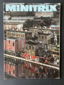 MINITRIX-CATALOGUE 1988-1989