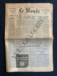 LE MONDE-N°9726-VENDREDI 30 AVRIL 1976-PIERRE GOLDMAN-