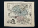 CARTE DU DEPARTEMENT DU FINISTERE. MIGEON (DRESSE SOUS LA DIRECTION DE)