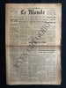 LE MONDE-N&deg;3140-DIMANCHE 27 ET LUNDI 28 FEVRIER 1955-DENISE LABBE. 