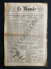 LE MONDE-N°6451-DIMANCHE 10 ET LUNDI 11 OCTOBRE 1965-FRANCOIS MAURIAC. 