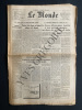 LE MONDE-N°6576-SAMEDI 5 MARS 1966-JACQUES PREVERT. 