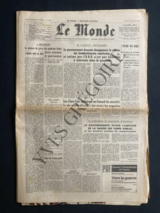 LE MONDE-N°6550-JEUDI 3 FEVRIER 1966-BUSTER KEATON