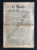 LE MONDE-N°3594-DIMANCHE 12 ET LUNDI 13 AOUT 1956-MARCINELLE. 