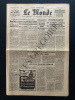 LE MONDE-N°8563-JEUDI 27 JUILLET 1972-PAUL PUAUX. 