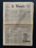 LE MONDE-N°8474-MERCREDI 12 AVRIL 1972-UBAC-BEZOMBES-LEONOR FINI. 