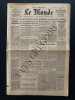 LE MONDE-N°8484-DIMANCHE 23 ET LUNDI 24 AVRIL 1972-ANDRE MALRAUX. 