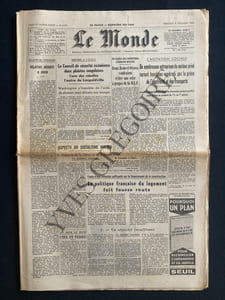 LE MONDE-N°6190-MERCREDI 9 DECEMBRE 1964-MAGALI NOEL-JEAN VILAR