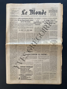 LE MONDE-N°8174-SAMEDI 24 AVRIL 1971-HAITI