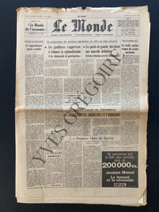 LE MONDE-N°8228-MARDI 29 JUIN 1971-CHARLES VILDRAC