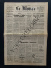 LE MONDE-N°8401-DIMANCHE 16 ET LUNDI 17 JANVIER 1972-FREDERIK IX-ANDRE DELVAUX. 