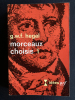 MORCEAUX CHOISIS 1. G.W.F.HEGEL