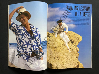 VOGUE HOMMES-N°91-JUILLET ET AOUT 1986-SAM SHEPARD
