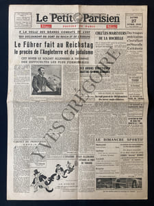 LE PETIT PARISIEN-N°23732-LUNDI 27 AVRIL 1942