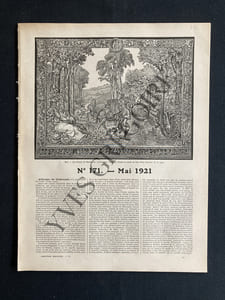 LAROUSSE MENSUEL-N°171-MAI 1921-EUGENE BURNAND