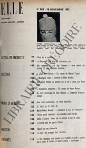 ELLE-N°882-16 NOVEMBRE 1962