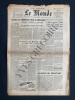 LE MONDE-N°4880-MERCREDI 28 SEPTEMBRE 1960-PICASSO-FIDEL CASTRO. 
