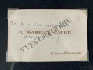 GABRIEL FAURE-CARTE DE VISITE. 