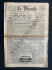 LE MONDE-N°5873-MERCREDI 4 DECEMBRE 1963-HALLES DE PARIS-ROGER GARAUDY. 