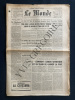 LE MONDE-N°4043-MERCREDI 22 JANVIER 1958-GUY DESNOYERS-URUFFE-FRANCOISE SAGAN. 