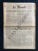 LE MONDE-N°4047-DIMANCHE 26 ET LUNDI 27 JANVIER 1958-BERNARD BUFFET-GUY DESNOYERS. 